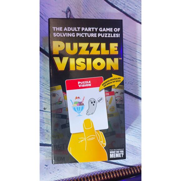 What Do You Meme? Puzzle Vision Adult Party Game - Picture 1 of 2